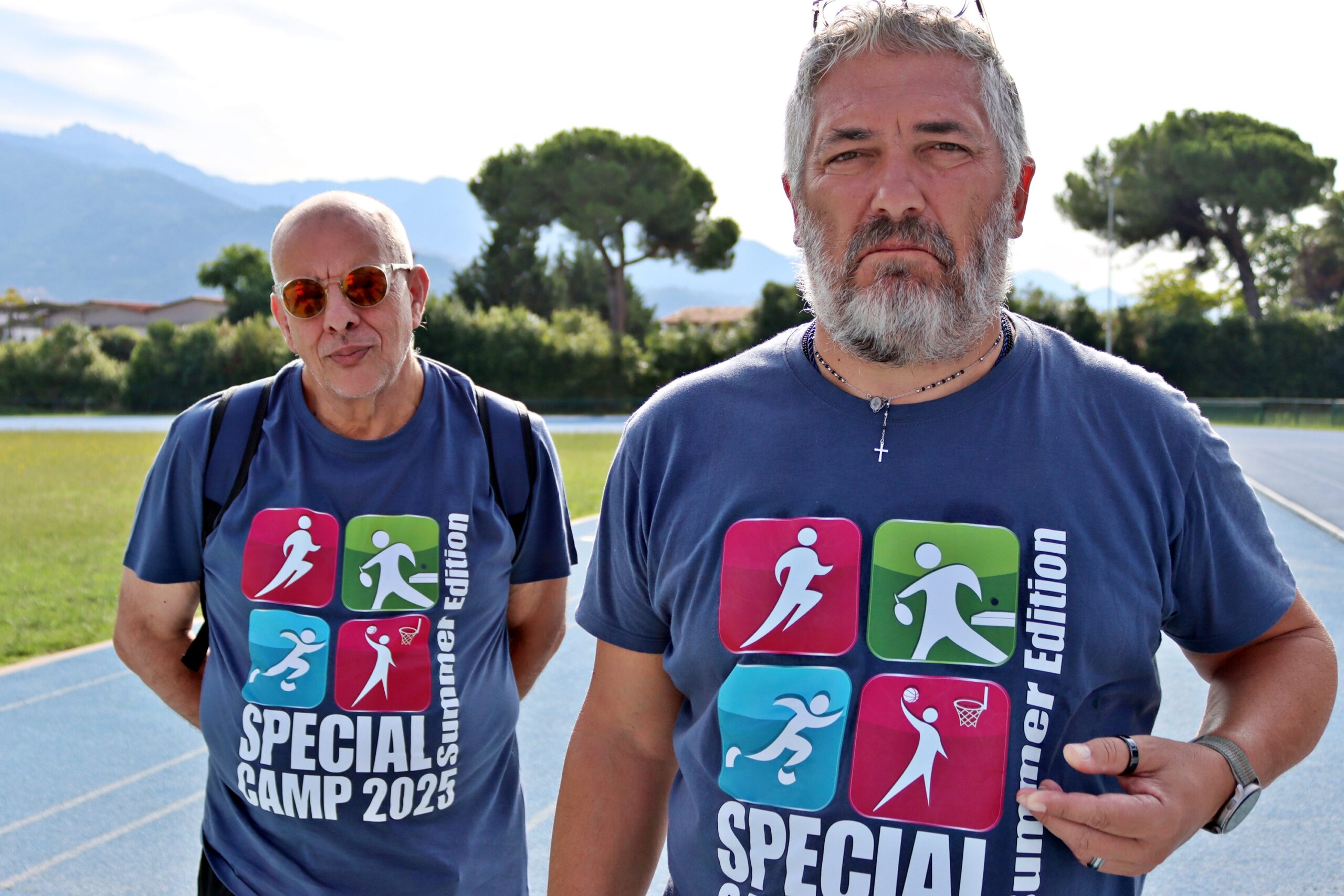 Due membri dello staff tecnico dello Special Camp